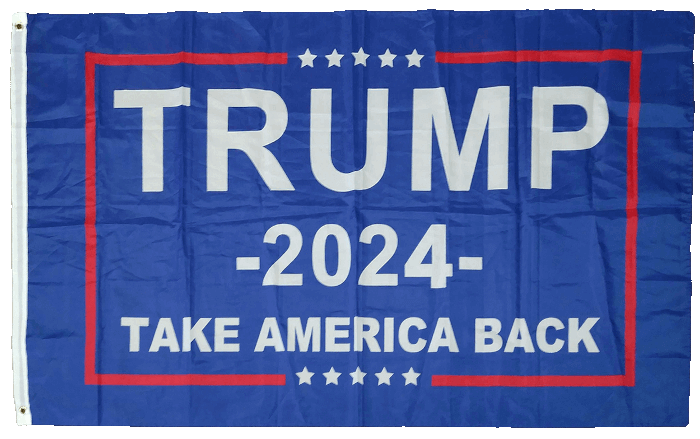 Tump 2024 Flag Take America Back